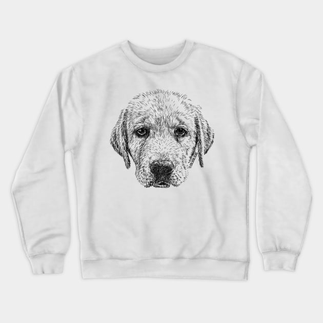 Collection Inktober 2016 - Sad Dog Crewneck Sweatshirt by SoloSalsero